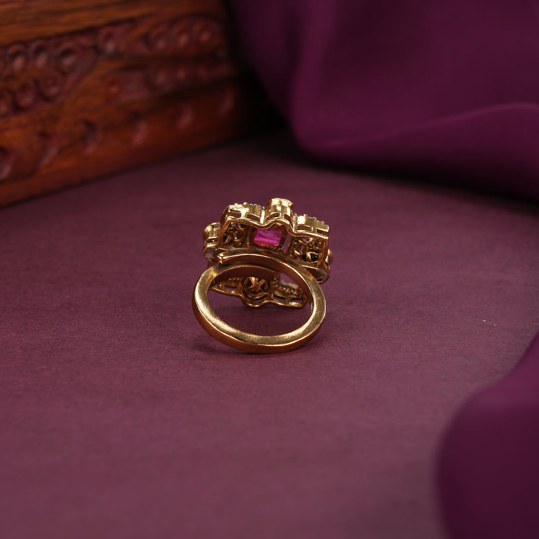 Auranikha Moissanite Ring