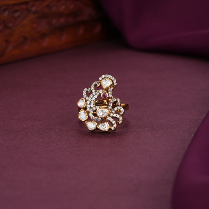 Harithaa Moissanite Ring