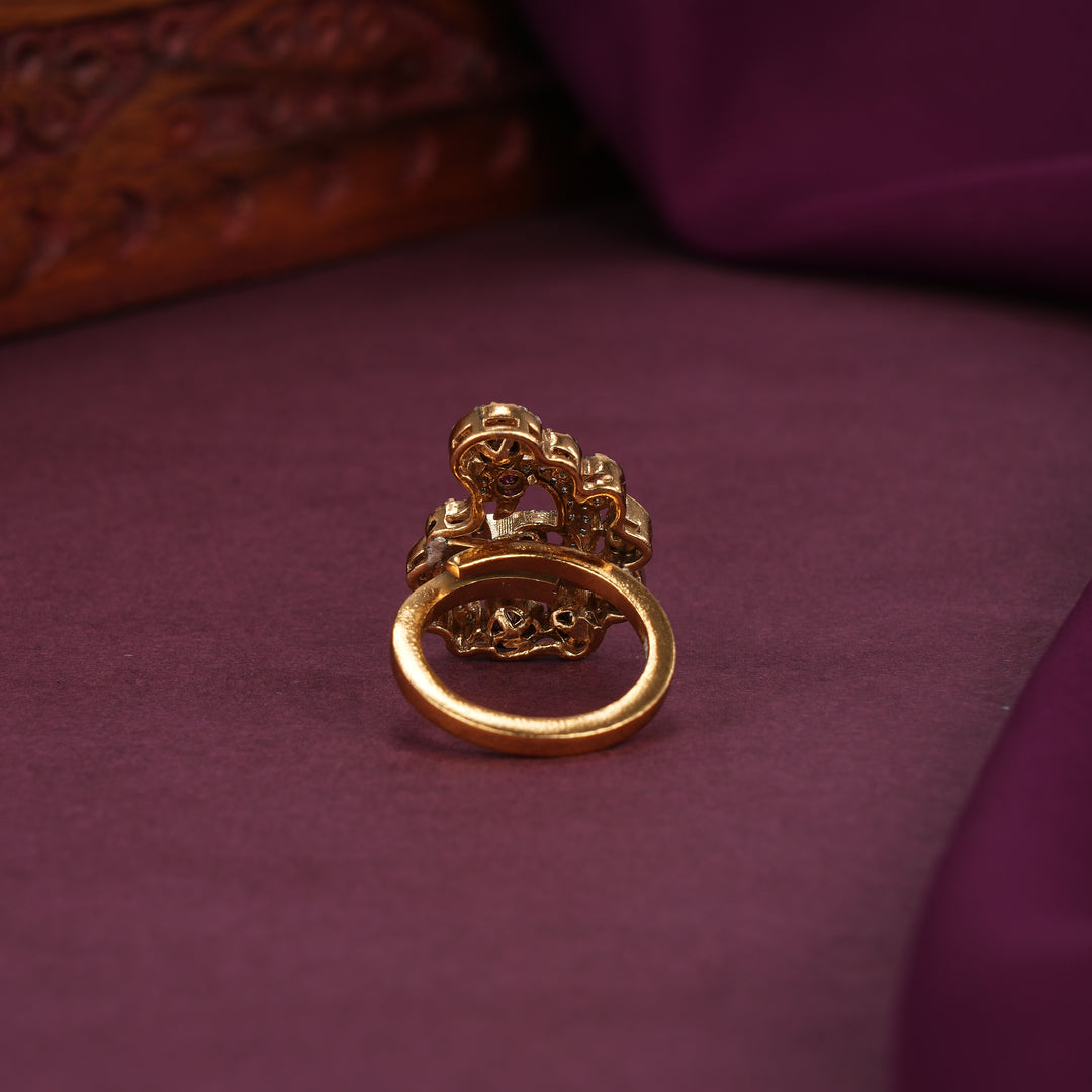 Harithaa Moissanite Ring