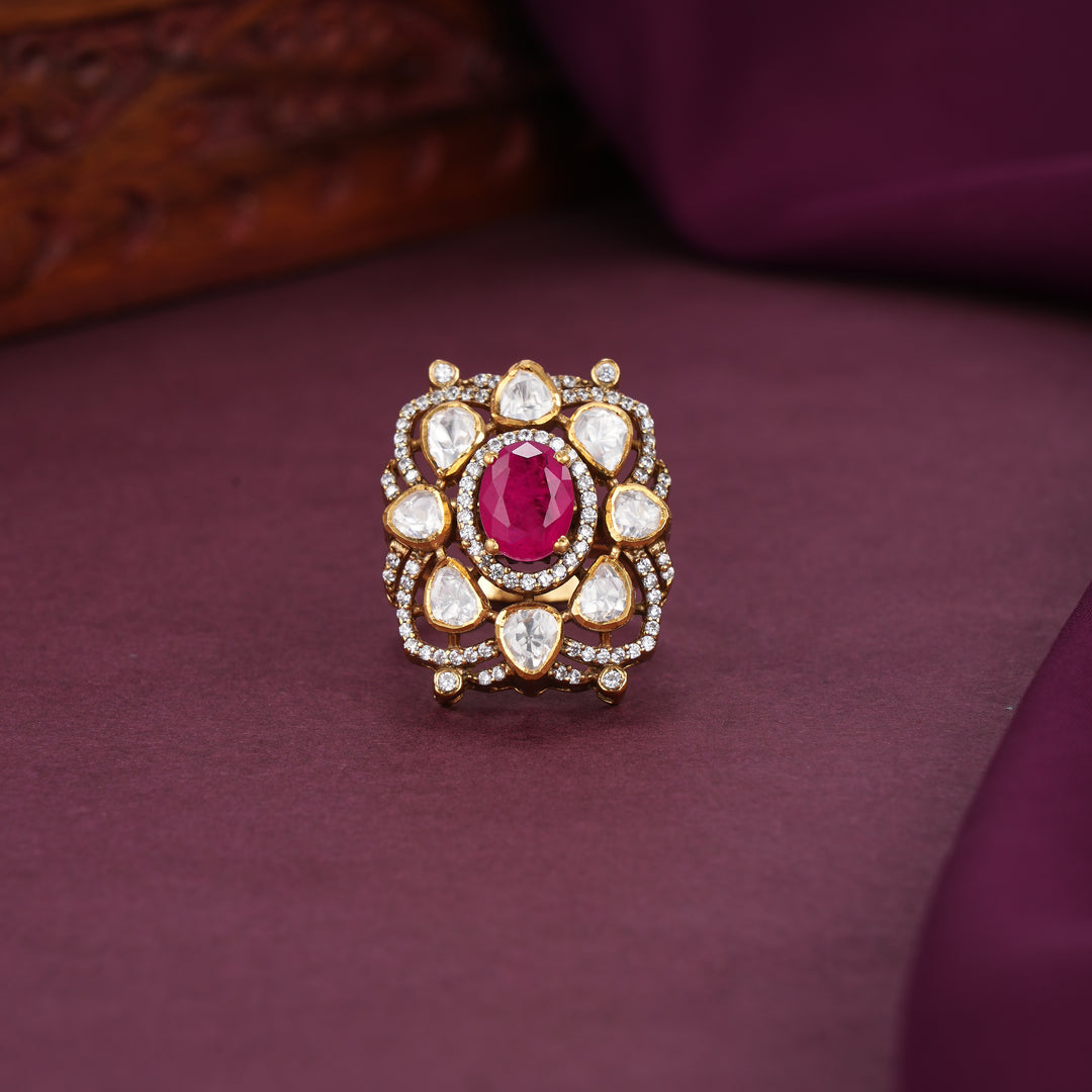 Facinate Moissanite Ring