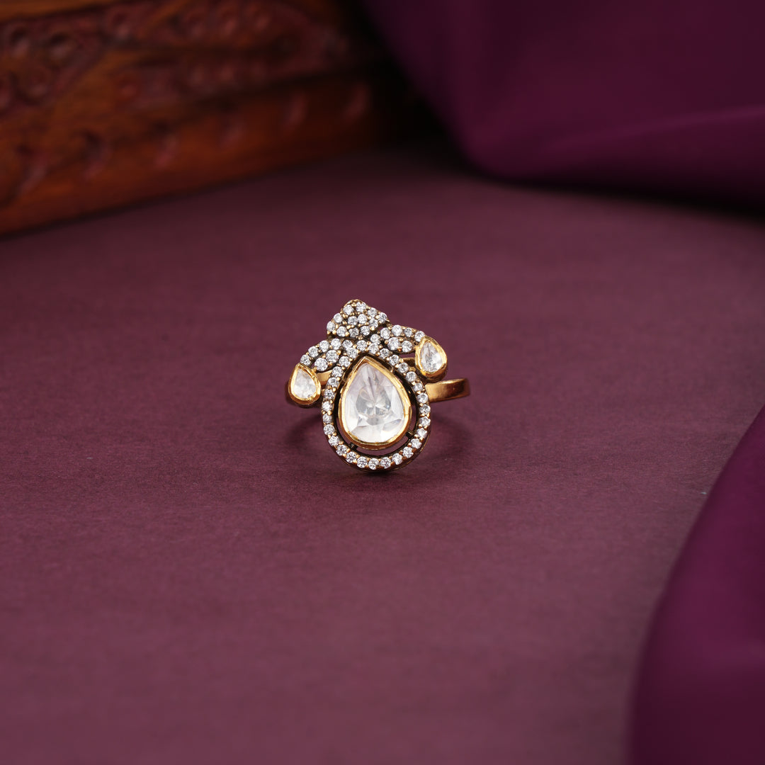 Royal Charm Moissanite Ring