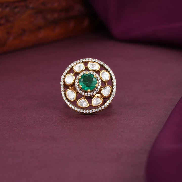 Glitz Moissanite Ring
