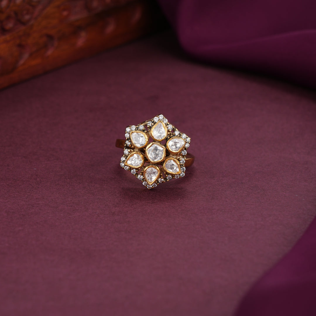 Kanorra Moissanite Ring