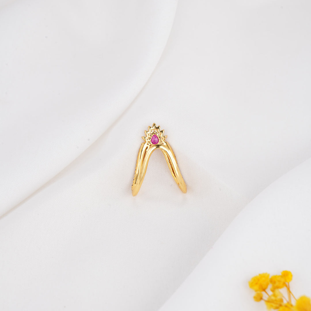 Nishitha Stone Ring