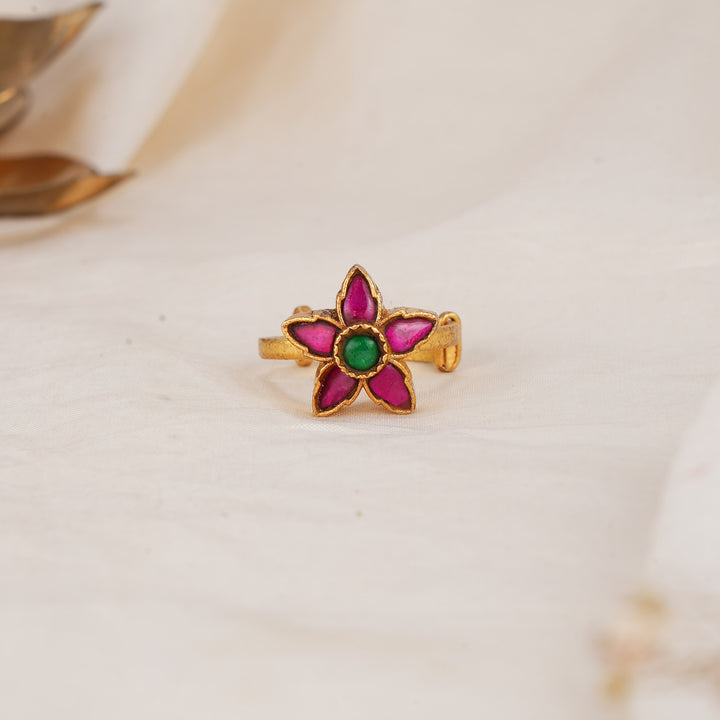 Pranitha Kundan Ring