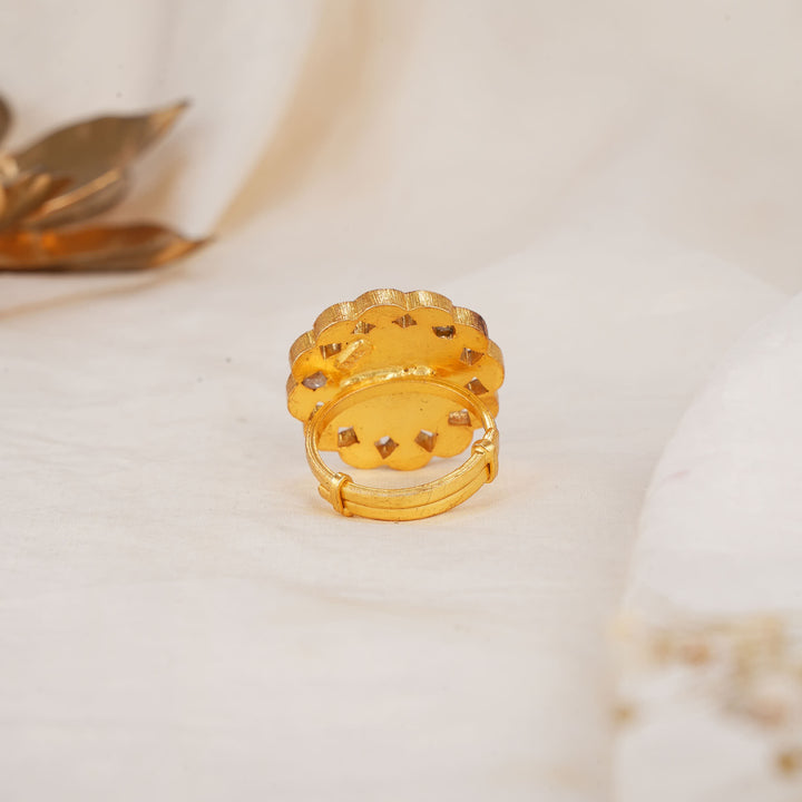 Elegance Kundan Ring