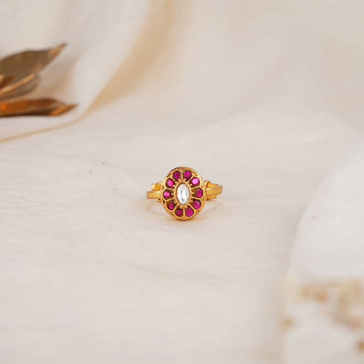 Saishaa Kundan Ring