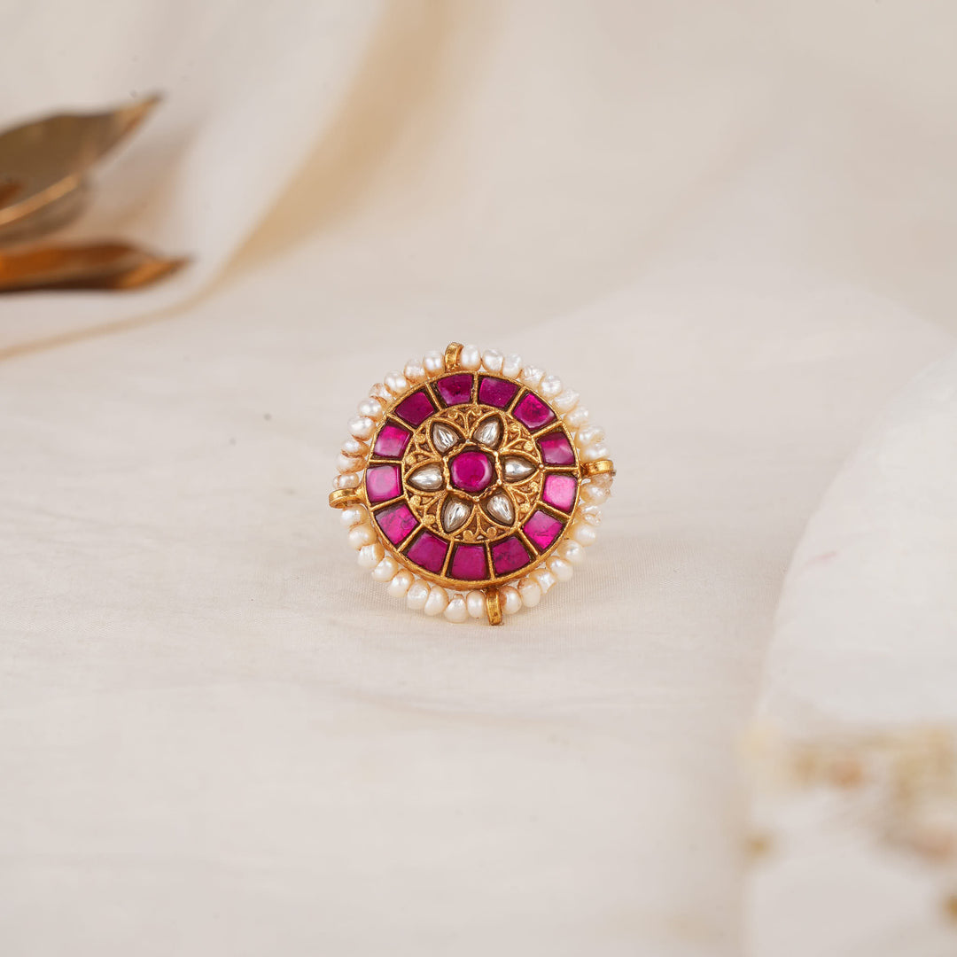 Deshinikaa Kundan Ring