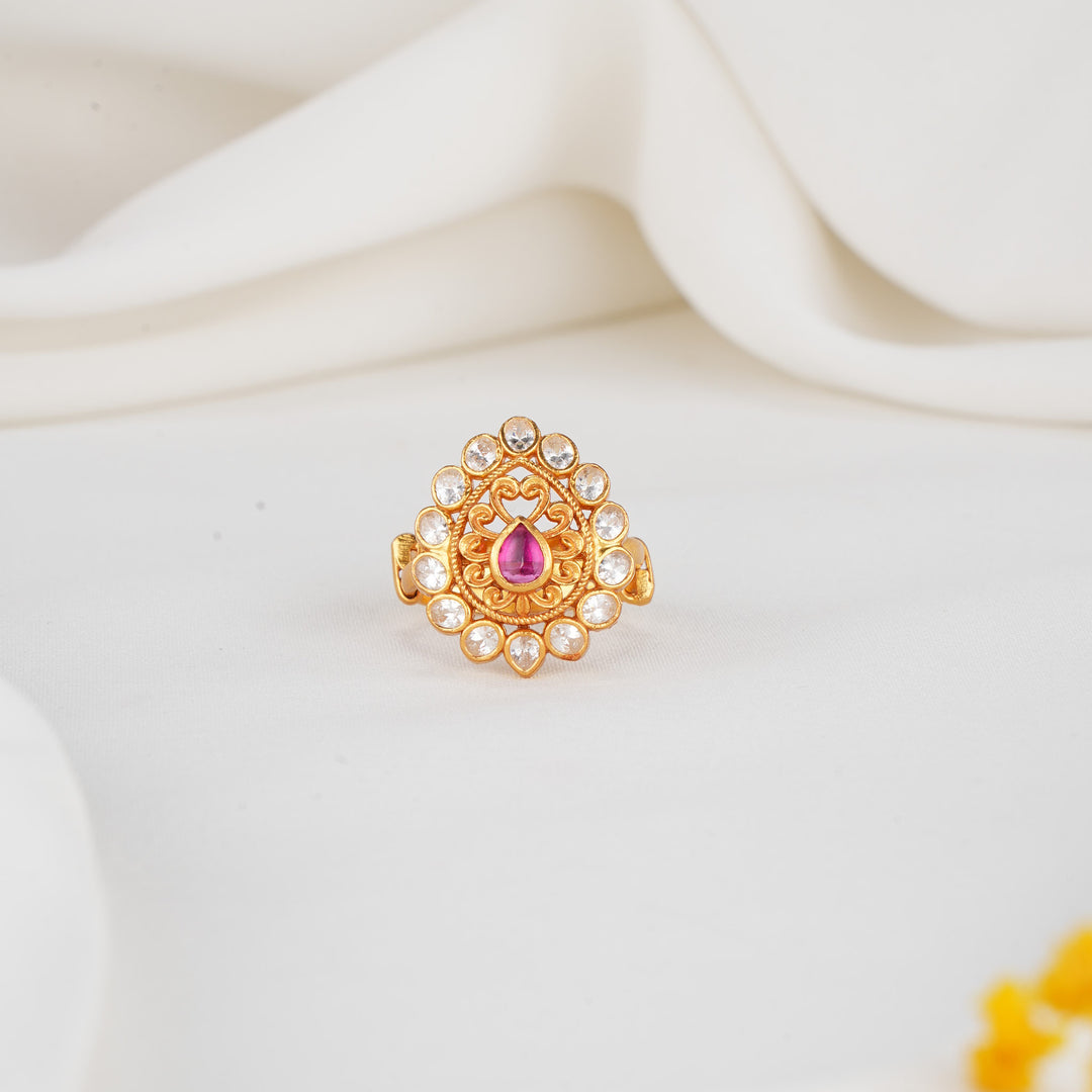 Hanisha Stone Ring