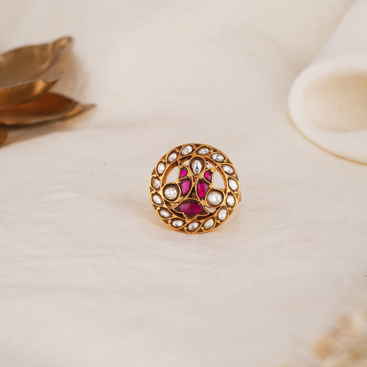 Fancy Kundan Ring
