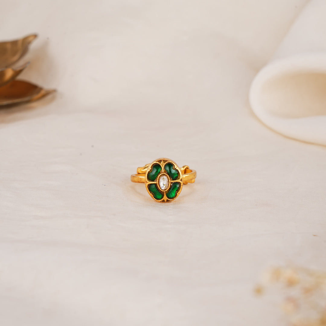 Arinkaa Kundan Ring