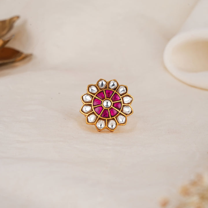 Zinthara Kundan Ring