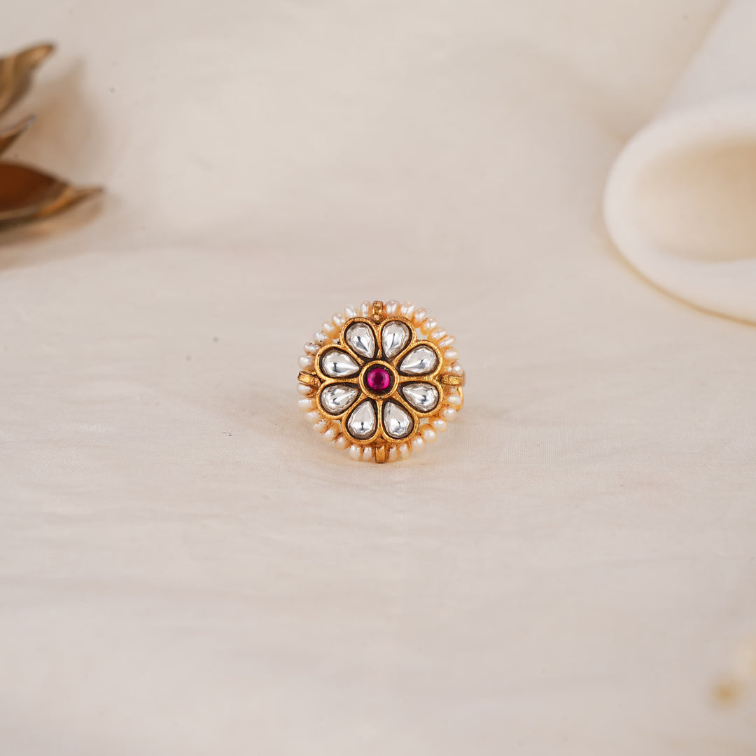 Anthikaa Kundan Ring
