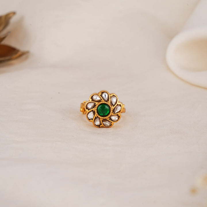 Tharani Kundan Ring