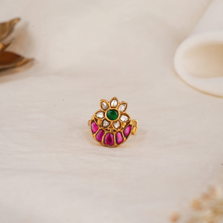 Captivating Kundan Ring