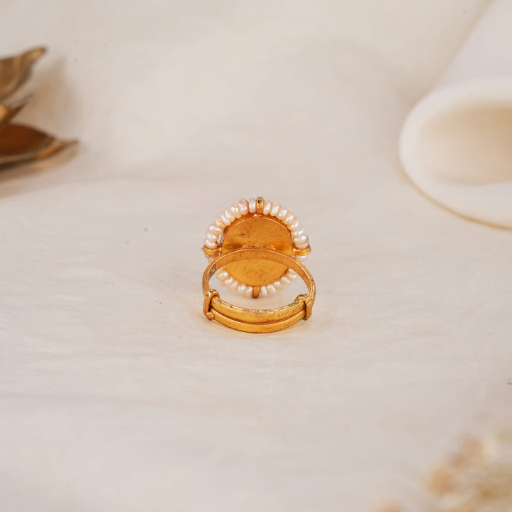 Radiant Kundan Ring
