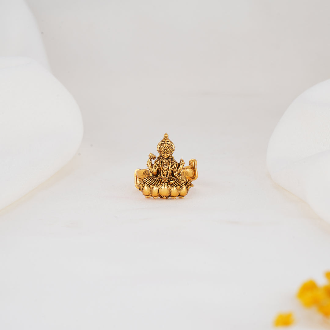 Vintage Lakshmi Nagas Ring