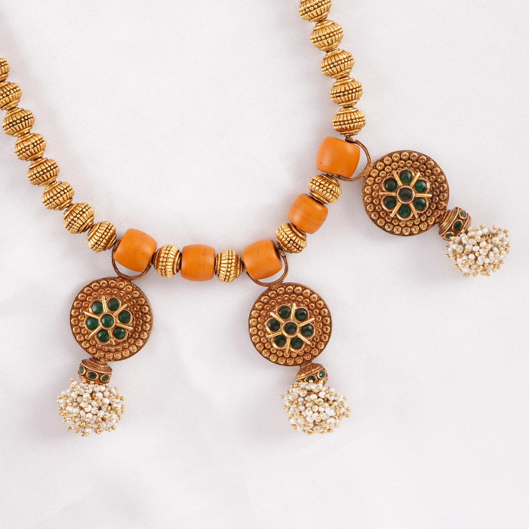Trithara Long Necklace Set