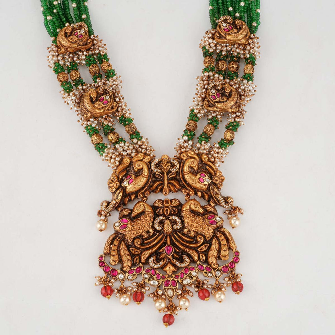 Amazing Greenish Deep Nagas Necklace