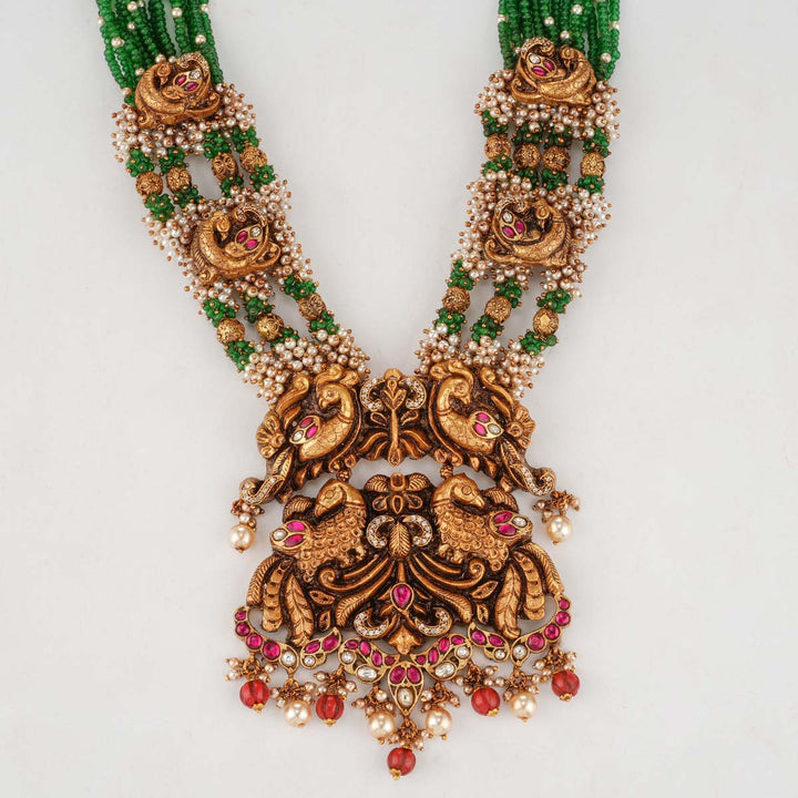 Amazing Greenish Deep Nagas Necklace
