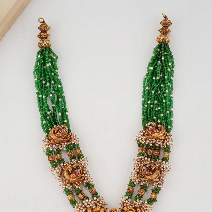 Amazing Greenish Deep Nagas Necklace