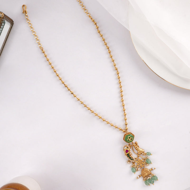 Trendy Look Long Necklace