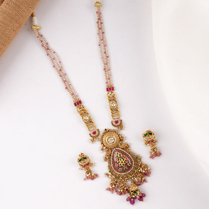 Stardust Long Necklace Set