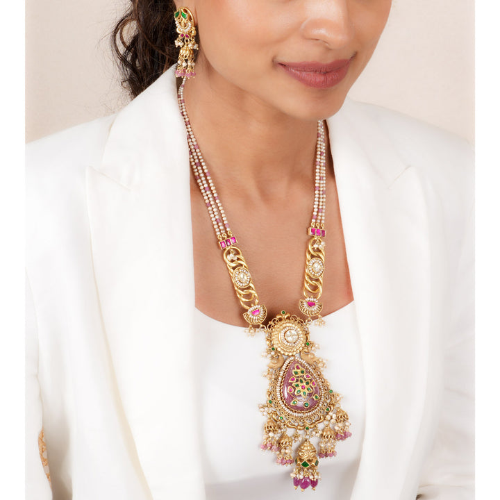 Stardust Long Necklace Set