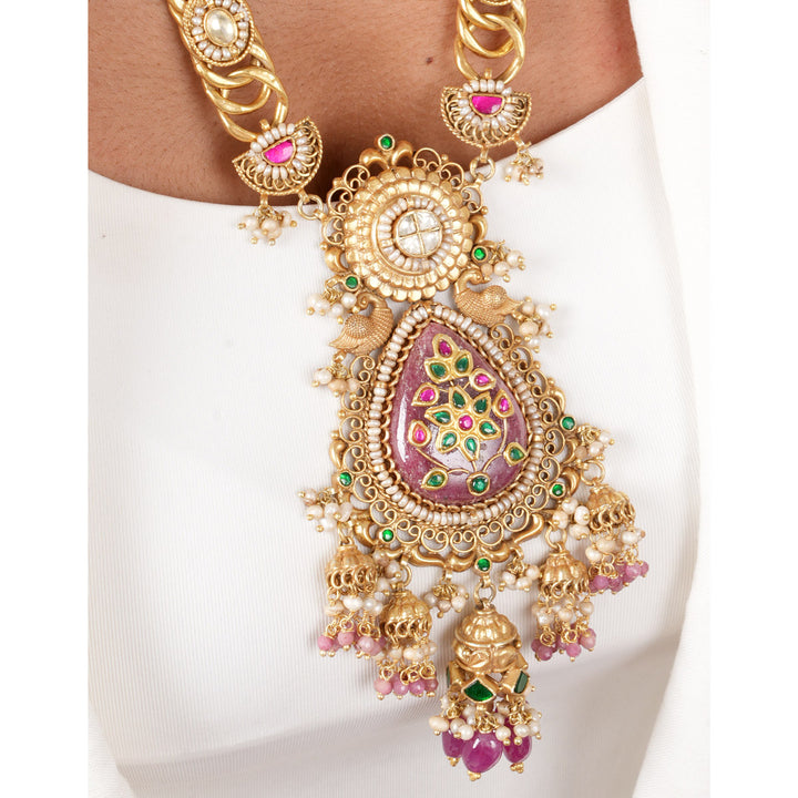 Stardust Long Necklace Set