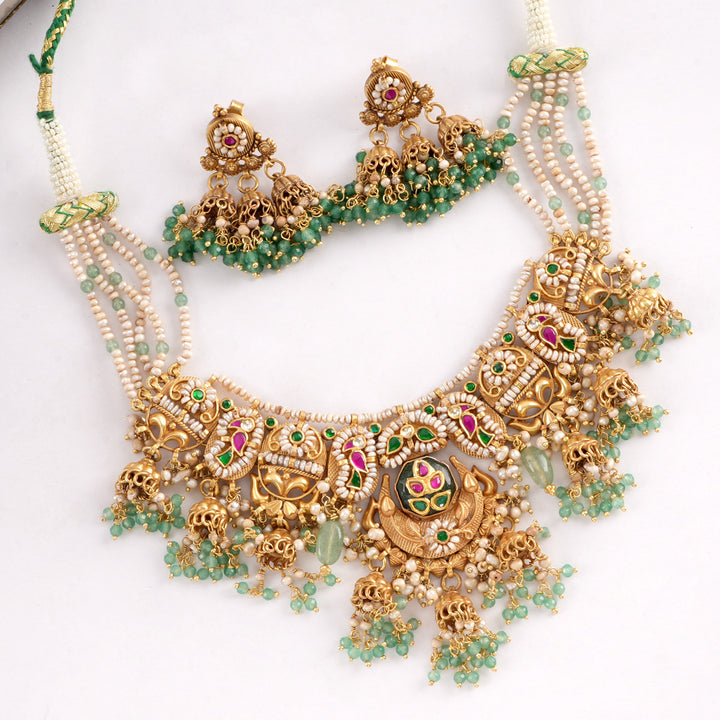 Glow Boho Short Necklace Set