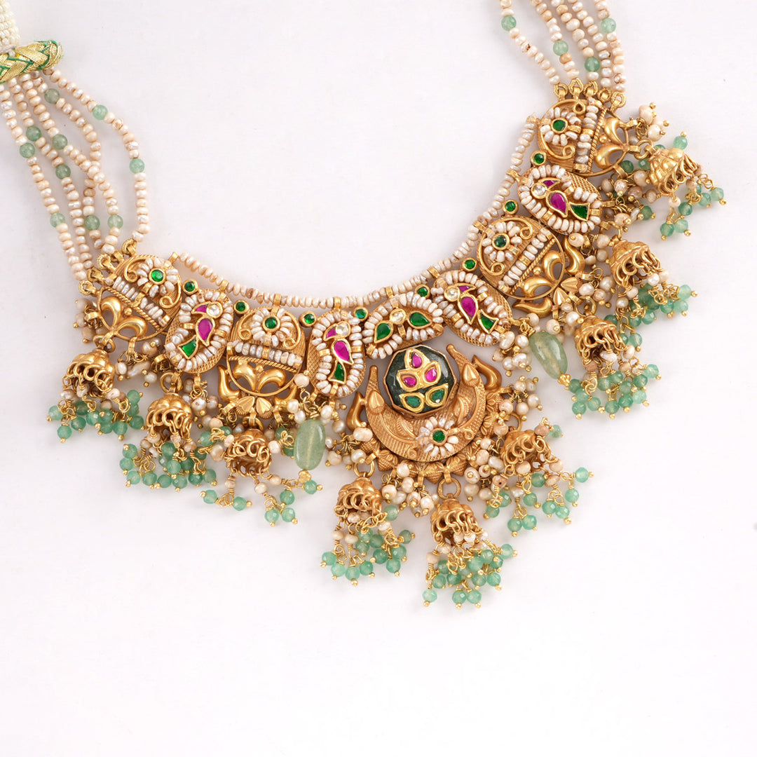 Glow Boho Short Necklace Set