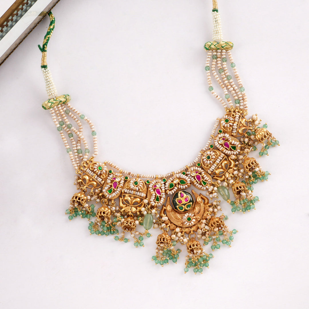 Glow Boho Short Necklace Set