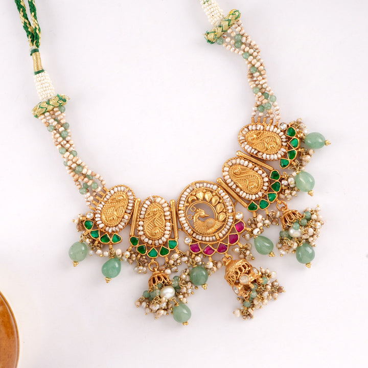 Gypsy Tassel Short Necklace Set