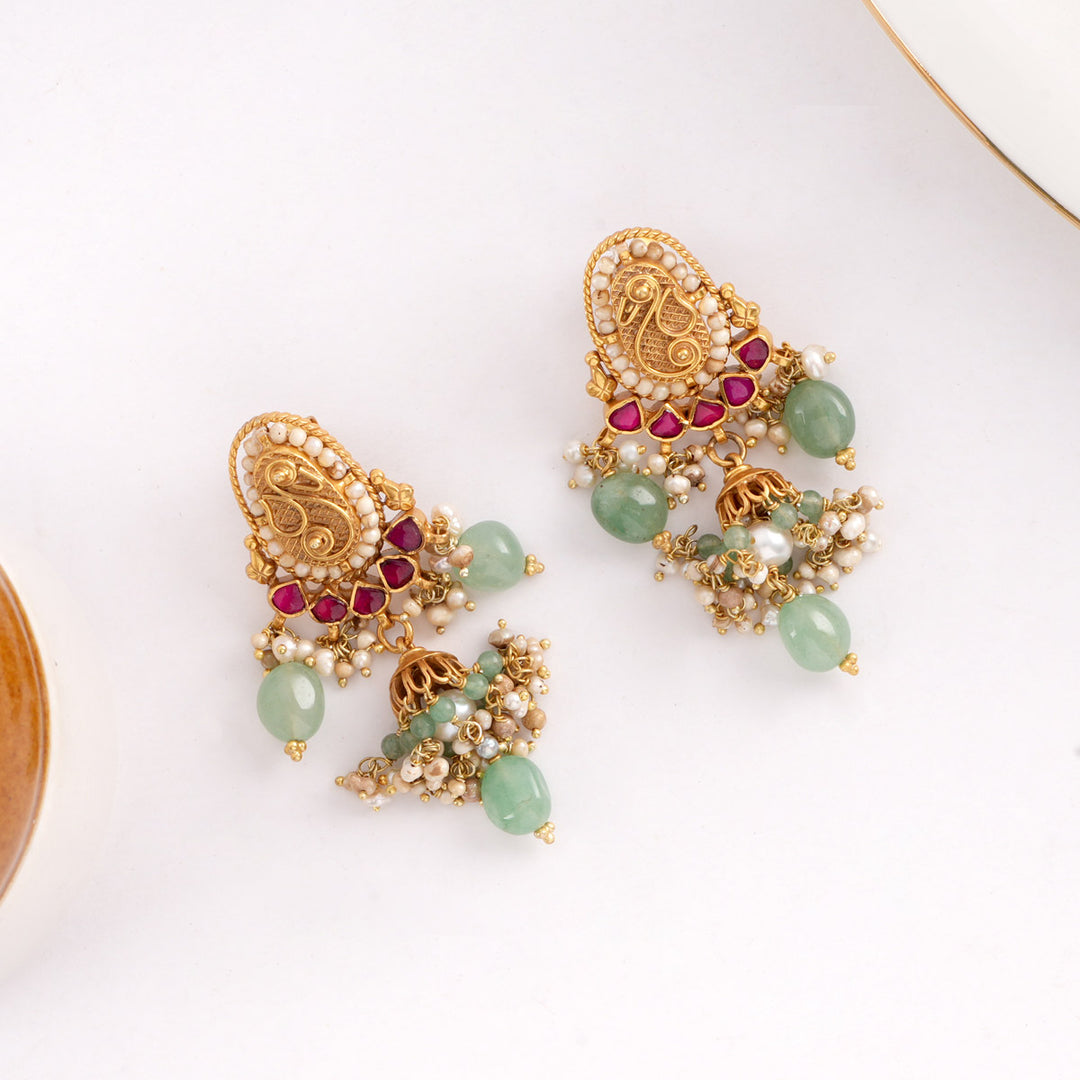 Gypsy Tassel Short Necklace Set