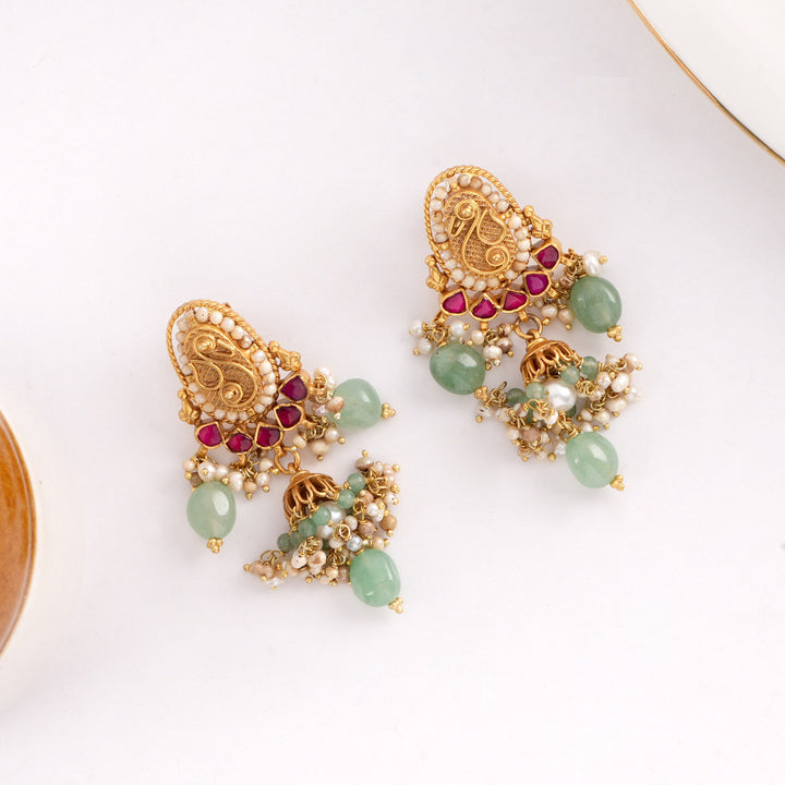 Gypsy Tassel Short Necklace Set