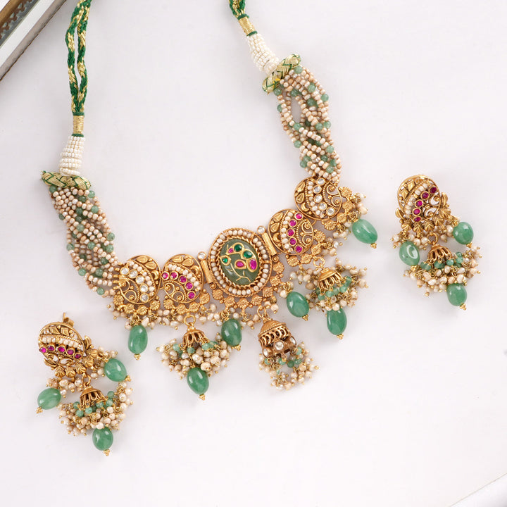 Dhanisha Choker Set