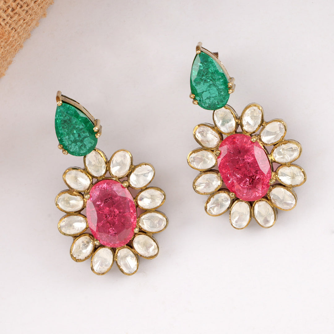 Sparkling Short Necklace Set