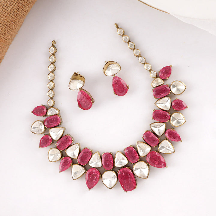 Ghazal Short Necklace Set