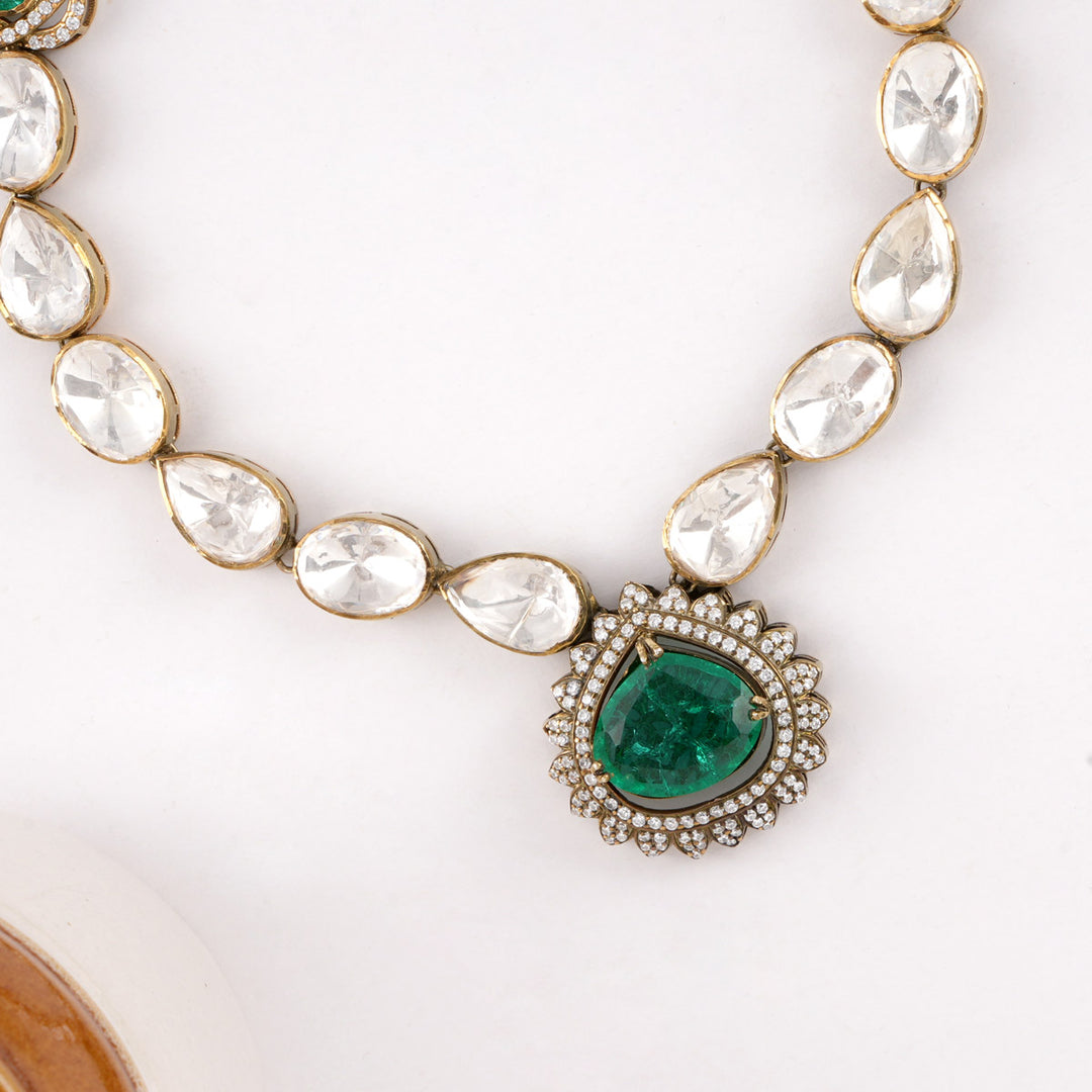 Celestial Sparkle Short Necklace Set