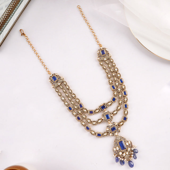 Unisha Long Necklace Set