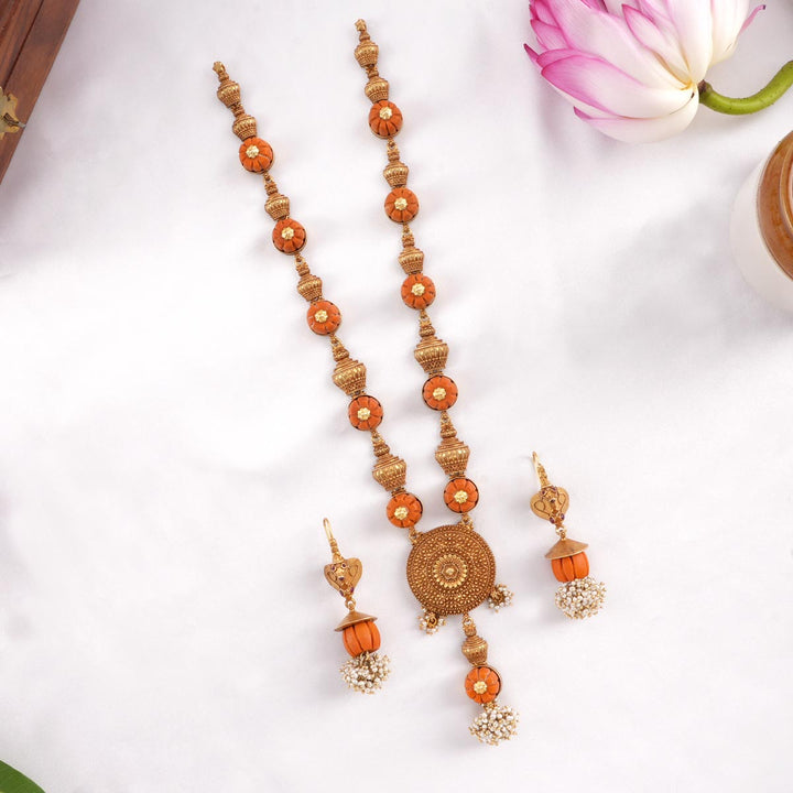 Wild Drift Long Necklace Set