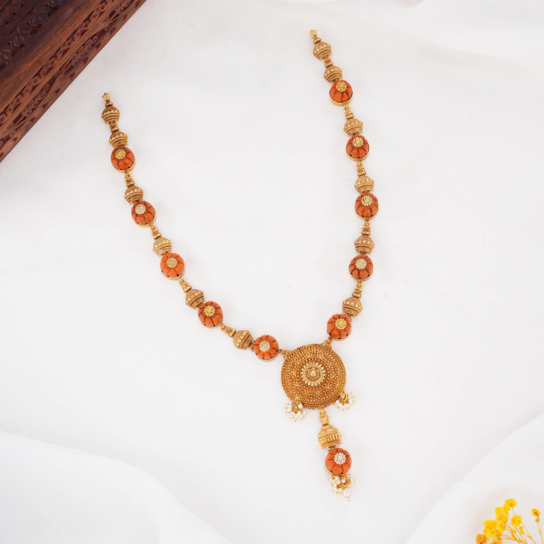 Elevated Elegance Dual Tone Long Necklace