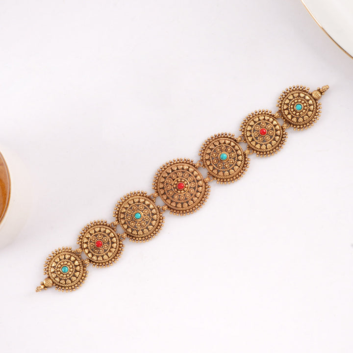 Golden Beauty Choker Set