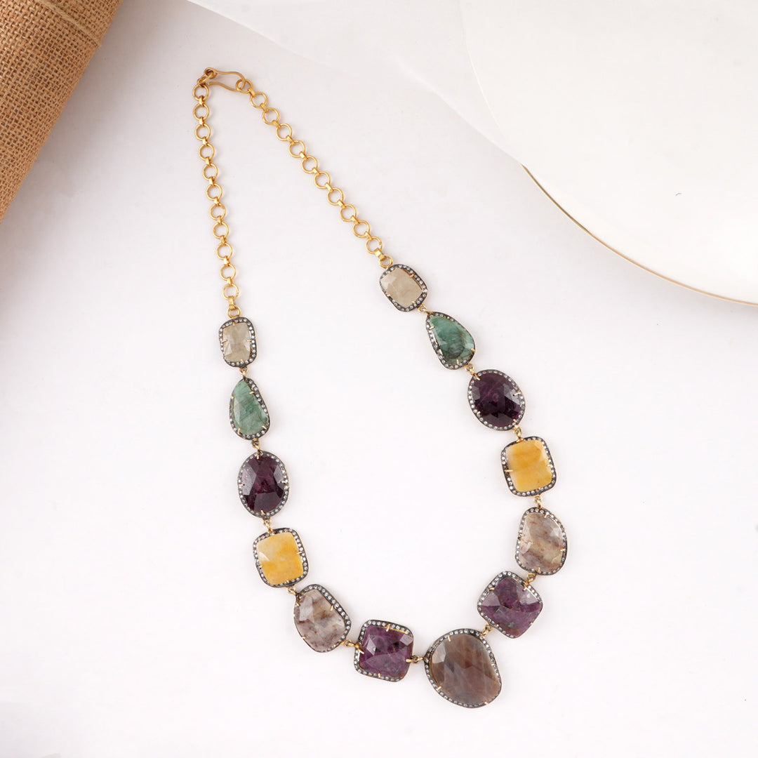 Trendy Look Long Necklace