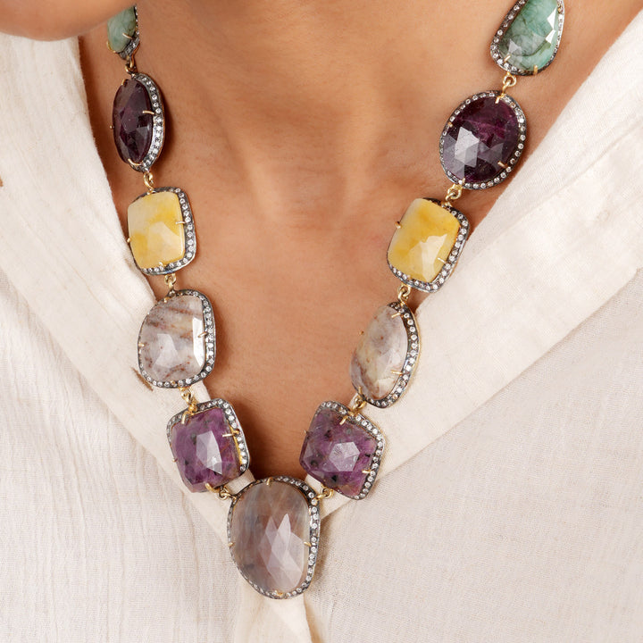 Trendy Look Long Necklace