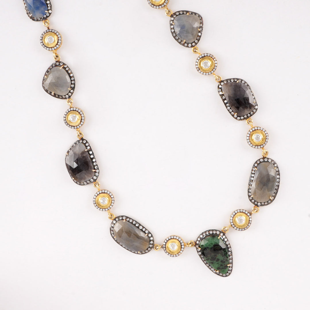 Cosmic Charms Long Necklace