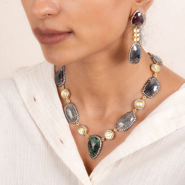 Cosmic Charms Long Necklace