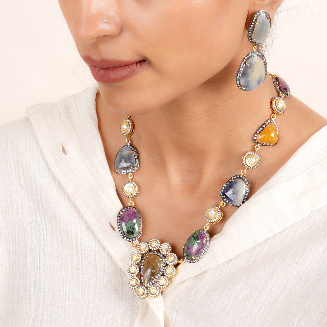 Sparkling Long Necklace