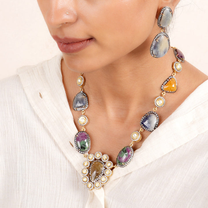 Sparkling Long Necklace