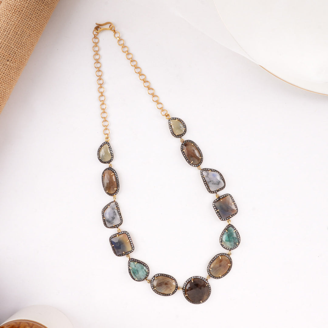 Dazzling Long Necklace